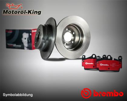 Welche Brembo Bremsscheiben und Bremsbeläge
