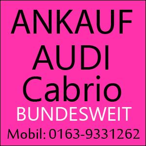 Auto verkaufen Audi Cabrio - Motorschaden Unfallschaden