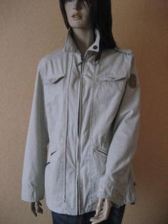 Damen Outdoor Jacke Gr. 42 von OCK in Beige