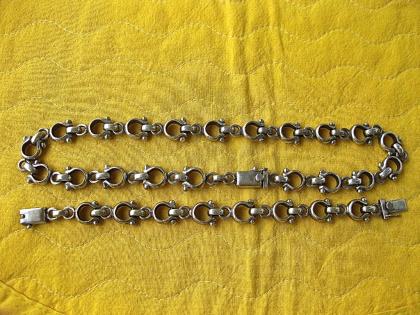 Halskette und Armband 925 Silber massiv