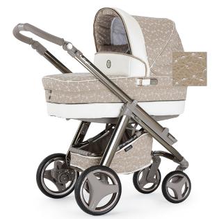 Kinderwagen Ip-Op Prive 2022 mit Blüten-Stickerei