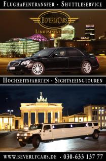Beverly Cars Berlin Limousinenservice seit 8 Jahren