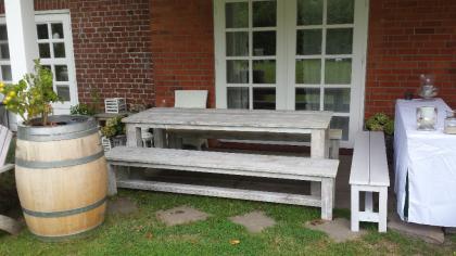 Massive Bauholz Gartenbank Gera
