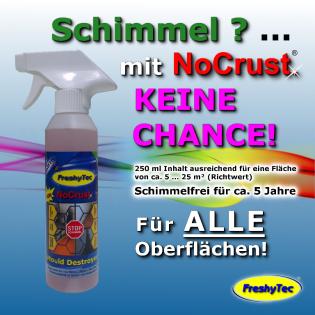NoCrust Mould Destroyer Der stärkste Schimmelentferner im Markt mit Garantie
