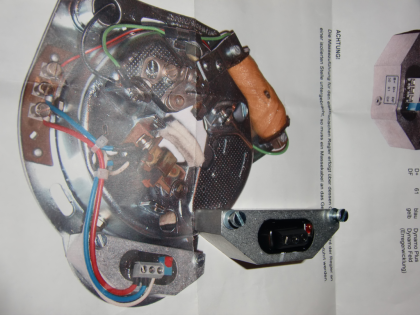 Regler elektronisch innenliegend BMW R51/2 - R69S 6Volt