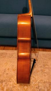 3/4 Violoncello Koffer Bogen - spielbereit mit Gutachten