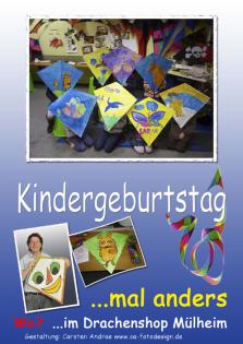 Kindergeburtstag mal anders. Wo . im Drachenshop Mülheim Essen Duisburg Moers Ob