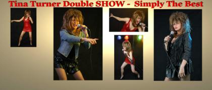 TINA TURNER Double Show - die 80er Jahre Show