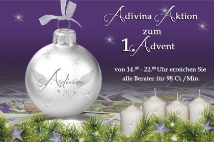 98 Cent Advents-Aktion bei ADIVINA de