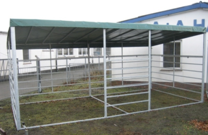 Mobile Pferdebox / Tunierboxen komplett zerlegbar