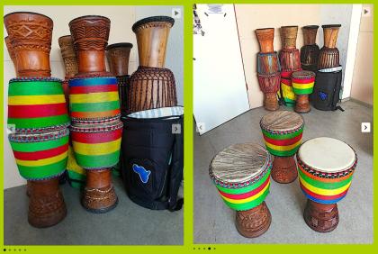 Percussion-Workshop in Leipzig am 3. 4. 5. Oktober 2025 zu Traditionellen Rhythmen der Malinke und
