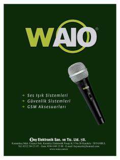 Waio mikrofone vocal