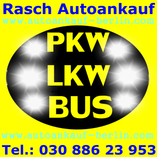 Gebraucht unf Unfallwagenankauf in Berlin / Umland Autohandel Rasch Export 030