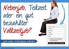 Zu Hause arbeiten Heimarbeit 2. Standbein Nebenjob Büroarbeiten online frei