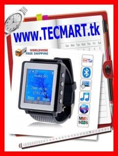 Handy Uhr Ak810 Triband Bluetooth nur Euro 33 versandkostenfrei