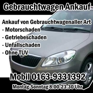 Fahrzeugankauf Wülfrath NRW - Fahrzeug verkaufen Wülfrath NRW