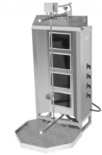 Döner-Gyros Grills GD4 Gas oder Elektro Döner maschine Dönergrill AAGASTRO. de