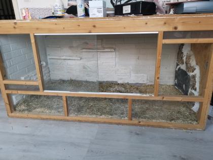 Großes Holzterrarium aus OSB
