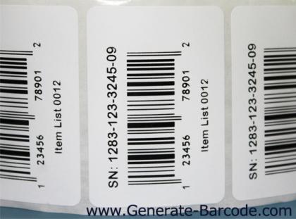 Asset tags Labels sticker designing Software with color and background editin