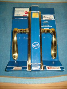 Zimmertüren Drückergarnitur Messing Türklingen NEU und Original verpackt