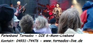 FETENBAND TORNADOS - D I E LIVEBAND aus Ostfriesland für jedes Event