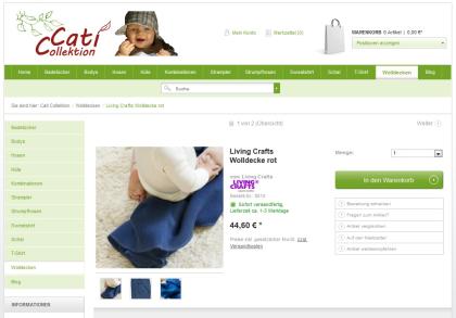 Cati Collektion Onlineshop für Babykleidung