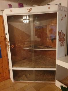Terrarium / Doppel-Eckterrarium