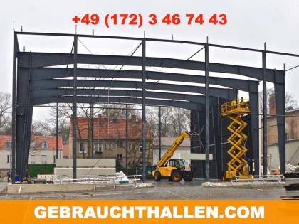 Kaufe gebrauchte zerlegbare Stahlhalle/ abgebaute Leichtbauhalle/ Stahlbauhalle