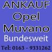 Auto verkaufen Opel Muvano - Motorschaden Unfallschaden