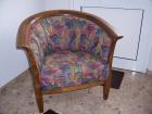 Sessel Holzrahmen Eiche antik