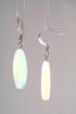 Design Ohrschmuck Elfenbeinfarbig