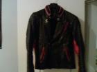 Guterhaltene Motorradlederjacke