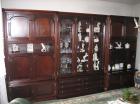Massiv Mahagonie Wohnzimmerschrank Hersteller Schröder BENTELER