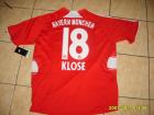 Bayern Trikot 07/08 Ribery Toni Klose Neu und Ovp