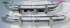 Volvo PV 544 US type bumper 1958-1965 in stainless steel