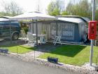 Älterer Tabbert Comtesse Wohnwagen auf 5 Campingplatz