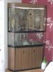 Terrarium/Palludarium mit Unterschrank H175xB107xT68 cm