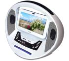 Tragbare Bombox 7 TFT LCD DVD Radio USB Ipod Station Karaoke