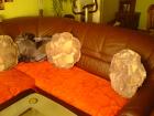 Wunderschöne leder eck couch