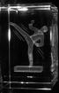 3D Laser Kristall Kampfsport.