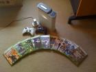 Xbox 360 10 Spiele 2 Wireless Controller Ladestation und einen Controller