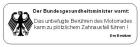 Motorrad anfassen Zähne wech .