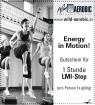 Kostenlose LMI Step Stunde im Wild AEROBIC in Bayreuth