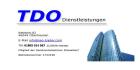 TDO Dienstleistungen - Gebäudereinigung - Winterdienst - Service