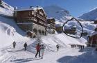 Val Thorens Chalet in den Alpen Frankreichs