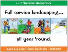 Hausmeisterservice Bürgersteigreinigung
