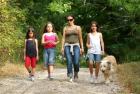 Toskana Wandern reiten biken - kinder- und hundefreundliche Ferienwohnungen m