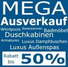 Räumungsverkauf bis zu 50 Rabatt bei Sanideal in Bochum
