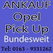Auto verkaufen Opel Pick Up- Motorschaden Unfallschaden