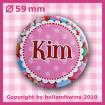 Button buttons namensbutton anstecknadel brosche pins neu mädchen